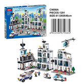 Police Station Building Block Set ( 1274 Pieces)